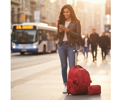1680D Trolley Laptop Backpack