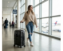 ExpandPro Double-Zipper Luggage Set