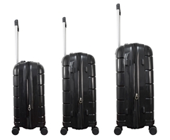 ExpandPro Double-Zipper Luggage Set