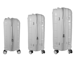 ExpandPro Double-Zipper Luggage Set