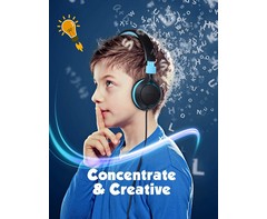 Mpow Che 1 Kids Wired Headset (Pink)