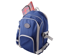4-Person Picnic Backpack and Blanket Set