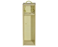 Pine Wine Bottle Box
