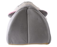 Cat Plush Bed - Blue Ears