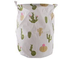 Spotted Laundry Basket