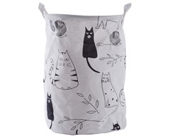 Spotted Laundry Basket