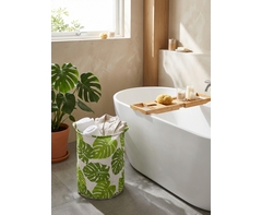 Spotted Laundry Basket