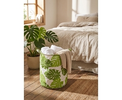 Spotted Laundry Basket