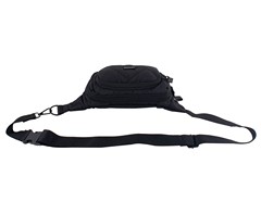 Quilted Double Pocket Moon Bag 