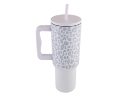 1200ml Leopard Print Travel Mug