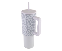 1200ml Leopard Print Travel Mug