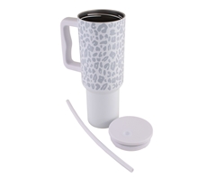 1200ml Leopard Print Travel Mug