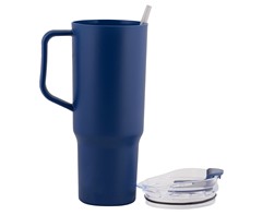 1200ml Sip-and-Go Plastic Tumbler