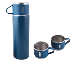 Vacuum Flask & Mini Mug Set