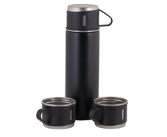Vacuum Flask & Mini Mug Set