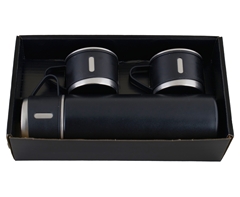 Vacuum Flask & Mini Mug Set