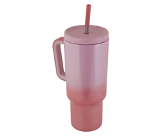 1200ml Gradient Glitter Travel Mug