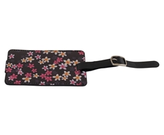 Floral Luggage Tag