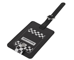 Checkered Luggage Tag