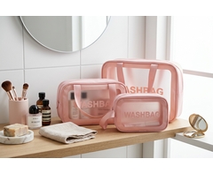 Clearview 3-Piece Wash Bag Set
