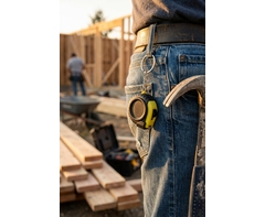Mini Tape Measure Keyring