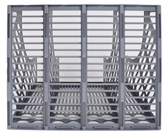 4 Bay File Holder