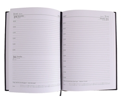Graphite Diary A4