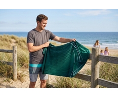 Fluffy Custom Double-Sided Sub Beach Towel -Medium