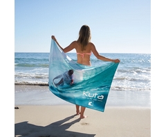 Smooth Custom Single-Sided Beach Towel - Medium