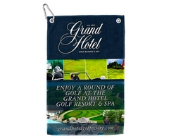 Fluffy Custom Single-Sided Golf Towel