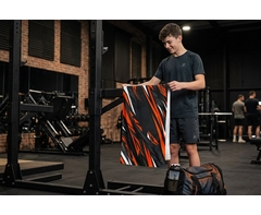 Smooth Custom Single-Sided Gym Towel