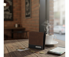 Urban Man Quinn Double Layer PU Wallet