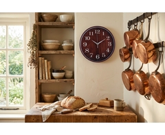 Rustic 30cm Wall Clock